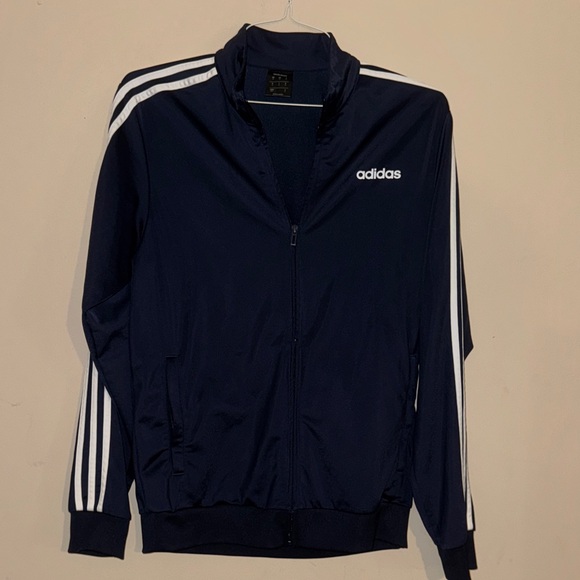 Adidas Men's Dark Blue Track Jacket Medium - Picture 1 of 4